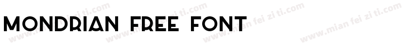 Mondrian Free Font字体转换